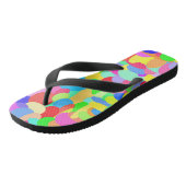 Tongs Tourner les points de couleur (Incliné)