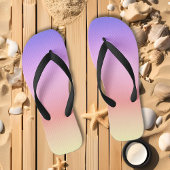 Tongs Tournes de plage de Sunset Gradient