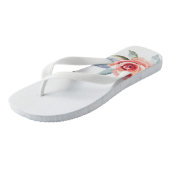 Tongs Tournes de rose floues (Incliné)