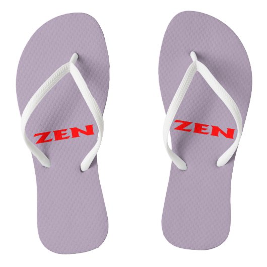 Tongs Tournes gris-rouge zen (Semelle)
