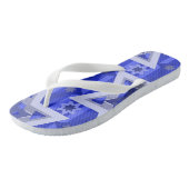 Tongs Tournes pour adultes, larges bretelles (Incliné)