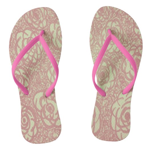 Tongs Tournes roses (Semelle)