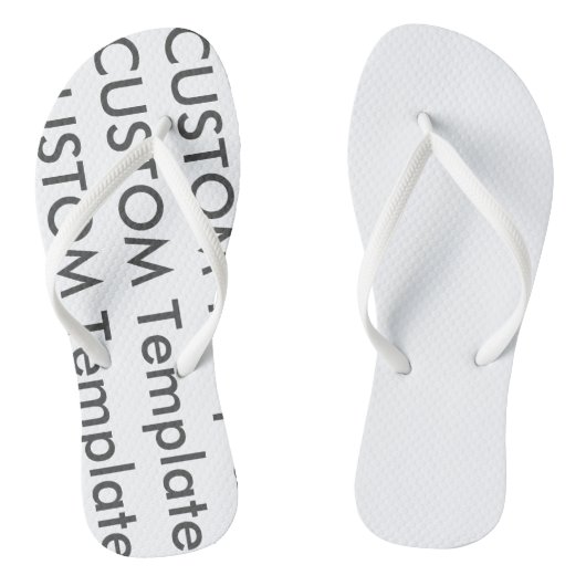 Tongs Tournes sur mesure pour femmes (Semelle)