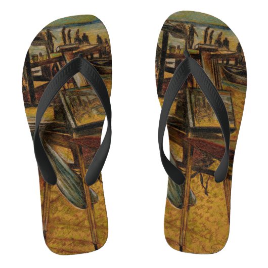 Tongs Tous les grands tableaux commencent par un seul pi (Semelle)