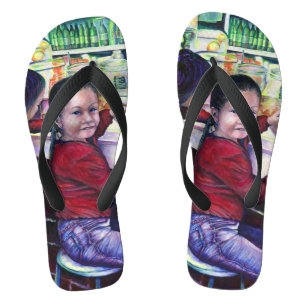 Tongs Toutes les bonnes filles ont de la glace