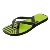 Tongs Triangle - Vert chaux (Incliné)