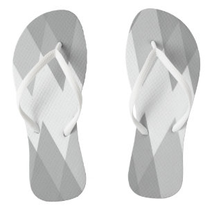Tongs Triangles gris