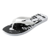 Tongs Trous sur le tissu (Incliné)