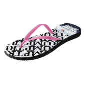 Tongs Trump à la Maison Blanche (Incliné)