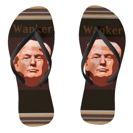 Tongs Trump Wanker Flip Flops (Semelle)
