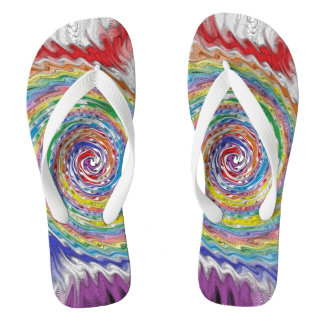 Tongs Un éclat coloré