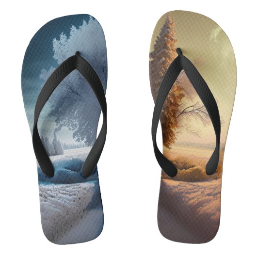 Tongs Un jour en hiver (Semelle)