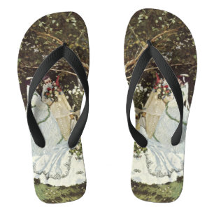 Tongs Un moulin à vent à Zaandam Claude Monet