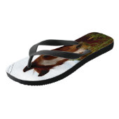 Tongs "Une ruche de la nature : un cheval de châtaignier (Incliné)