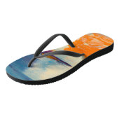 Tongs Unis de Couleur Uni (Incliné)