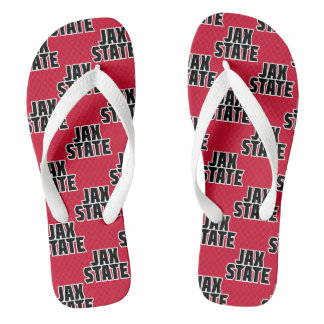 Tongs Université d'État de Jacksonville JAX STATE Texte