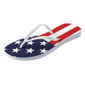 Tongs USA Stars and Stripes (Incliné)
