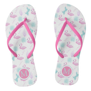 Tongs Vacances tropicales ⎥ volants Monogrammes