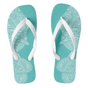 Tongs Vagues d'empreinte manuscrite