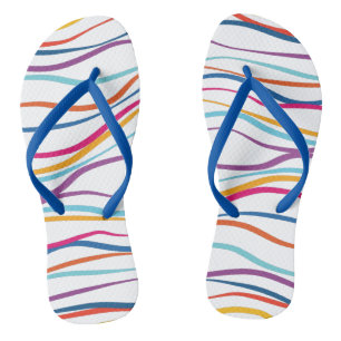 Tongs Vagues Motifs modernes