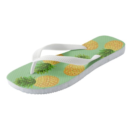 Tongs Vert ananas (Incliné)