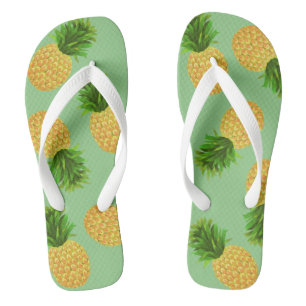 Tongs Vert ananas