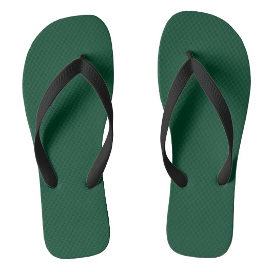 Tongs Vert de course britannique (couleur solide) (Semelle)
