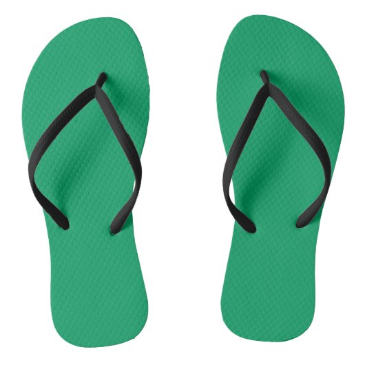 Tongs Vert Trèfle Uni (Semelle)