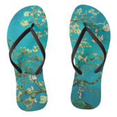 Tongs Vincent Van Gogh Blossoming Almond Tree Floral Art (Semelle)