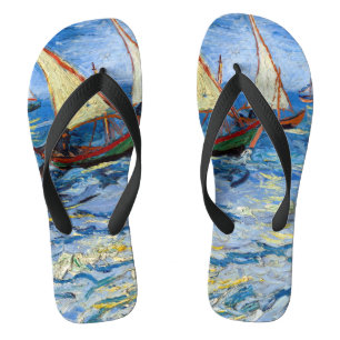 Tongs Vincent van Gogh - Marine près de Saintes-Maries