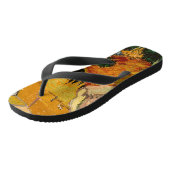 Tongs Vincent van Gogh - Paysage, Maison et Plowman (Incliné)