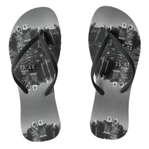 Tongs Vintage eskimo vêtu de fourrure d'Alaska igloo de