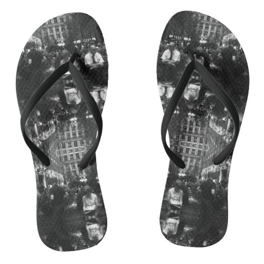 Tongs Vintage USA New York Rockefeller Center (Semelle)