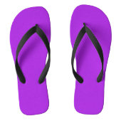 Tongs Violet solide (Semelle)