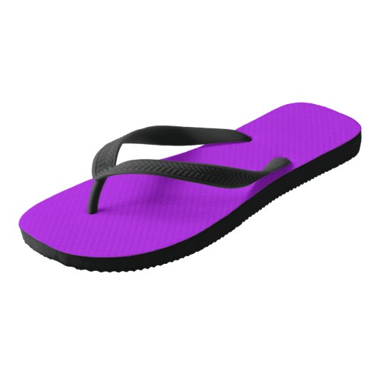 Tongs Violet solide (Incliné)