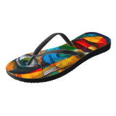 Tongs Visages que nous connaissons (Incliné)