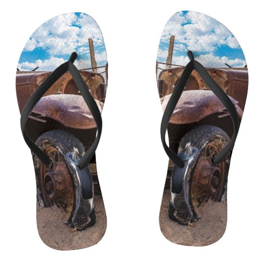 Tongs Voiture ancienne et abandonnée #3 à Solitaire, Nam (Semelle)