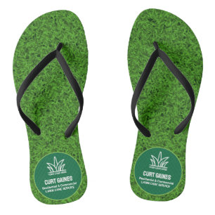 Tongs Votre entreprise de logo Service de soins de la