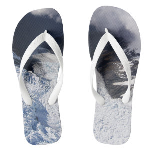 Tongs Vue aérienne du glacier Franz Josef, Nouvelle-Zéla