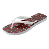 Tongs Wallace Clan Badge Crazy Flip Flops (Incliné)