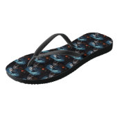 Tongs Weimaraner Halloween Épouvantable (Incliné)