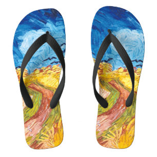 Tongs Wheatfield with Crows (1890) Van Gogh Fine Art