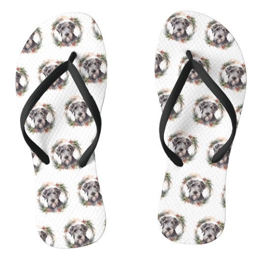 Tongs Wolfhound Festive Wreath (Semelle)