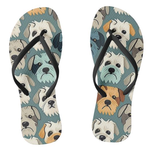 Tongs Yorkshire Terrier Motif (Semelle)