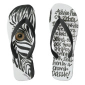 Tongs Zebra Flip Flops (Semelle)