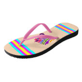 Tongs Zebra Flip Flops (Incliné)