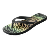 Tongs Zèbres dans la forêt (Incliné)