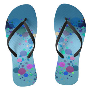 Tongs Zones colorées