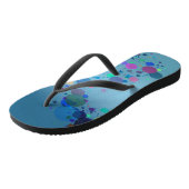 Tongs Zones colorées (Incliné)