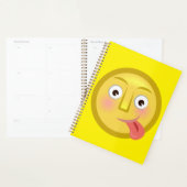 Tongue Out Emoji Funny Goofy Face (Devant avec enveloppe)